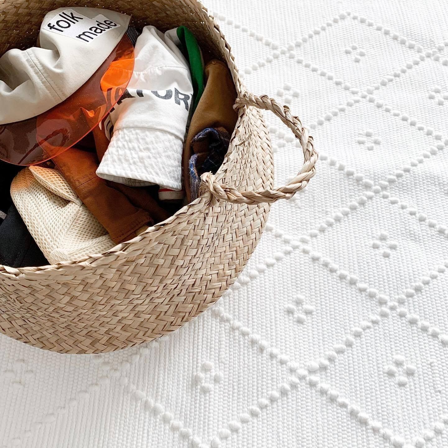 IKEAのカゴにまとめてイン！