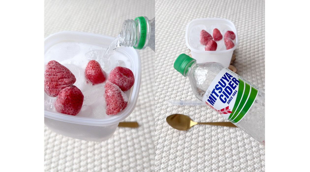 炭酸サイダーで氷タンフルを作ると失敗しやすい