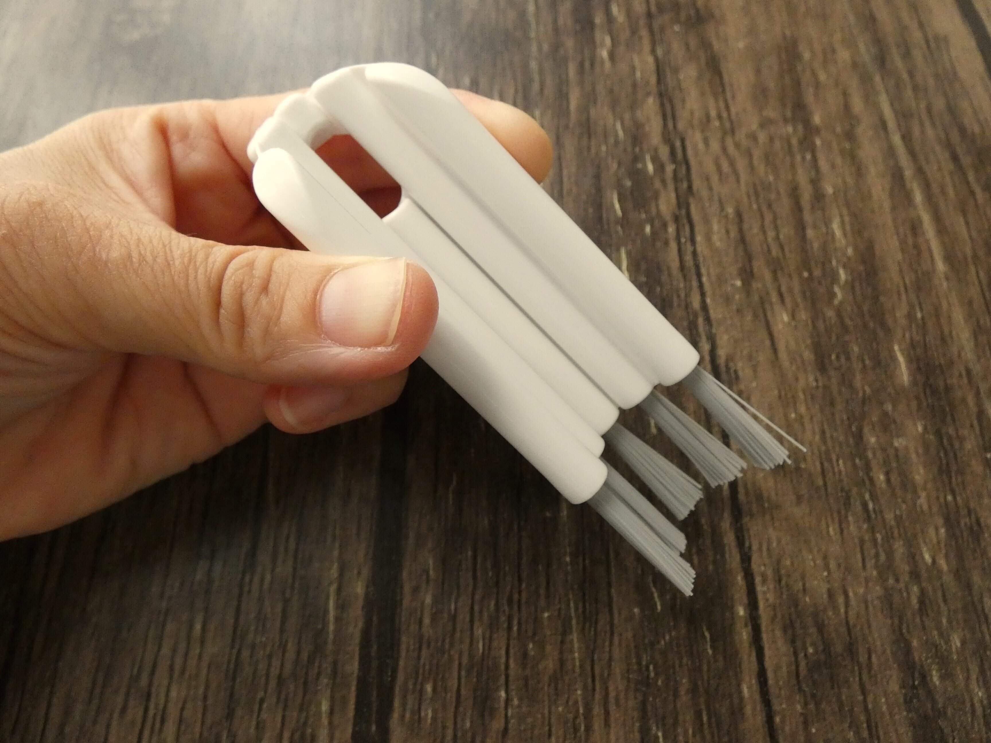 溝も隙間も洗いやすい