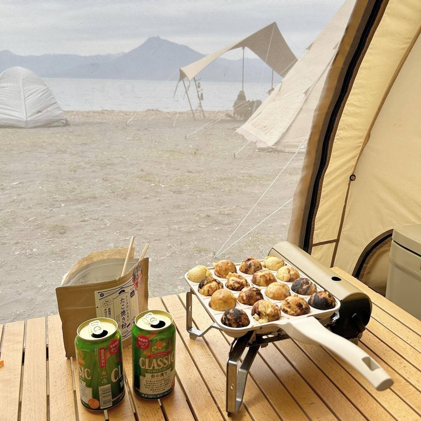 ガスコンロでたこ焼きができる「たこ焼きパン」