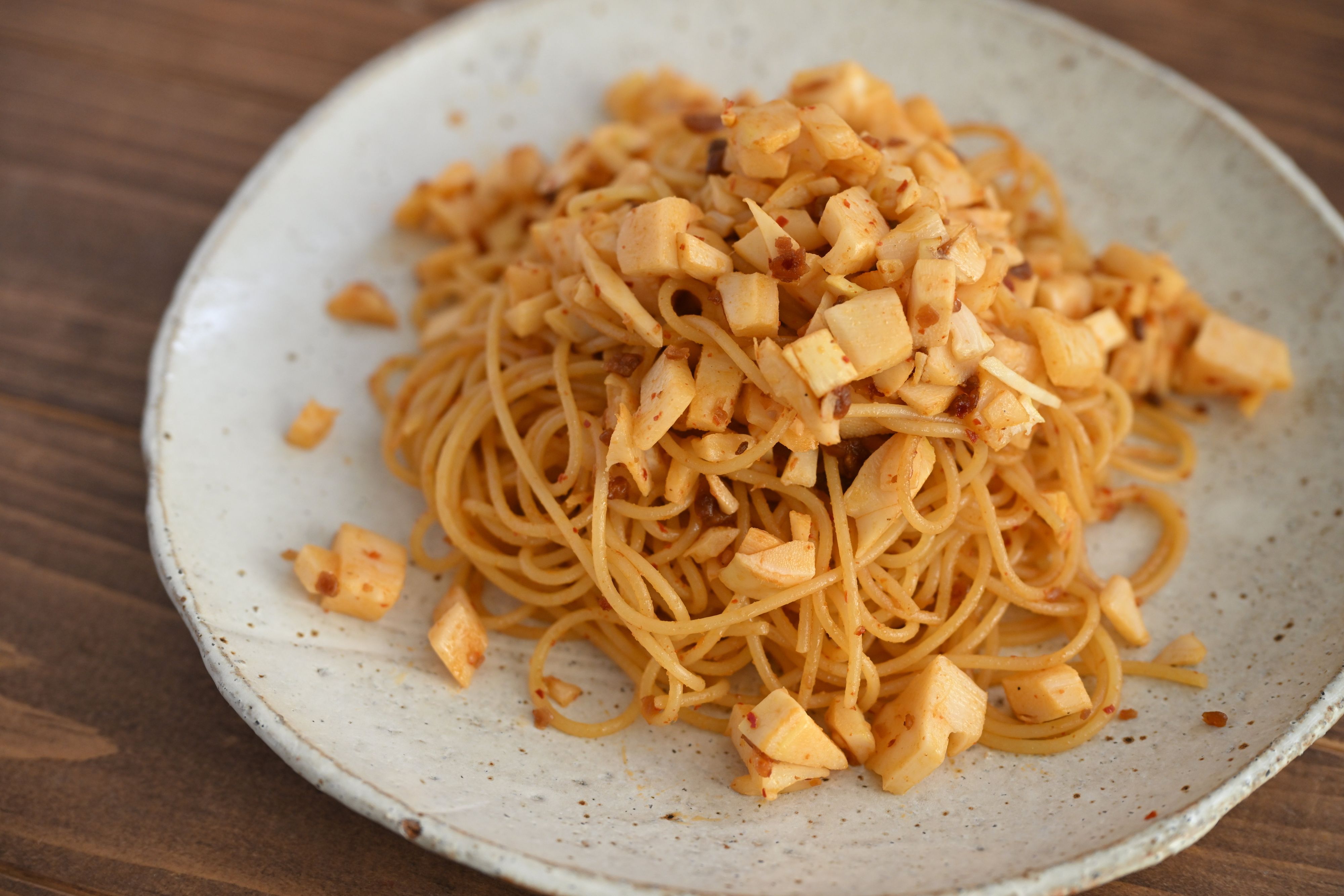 たけのこのパスタ