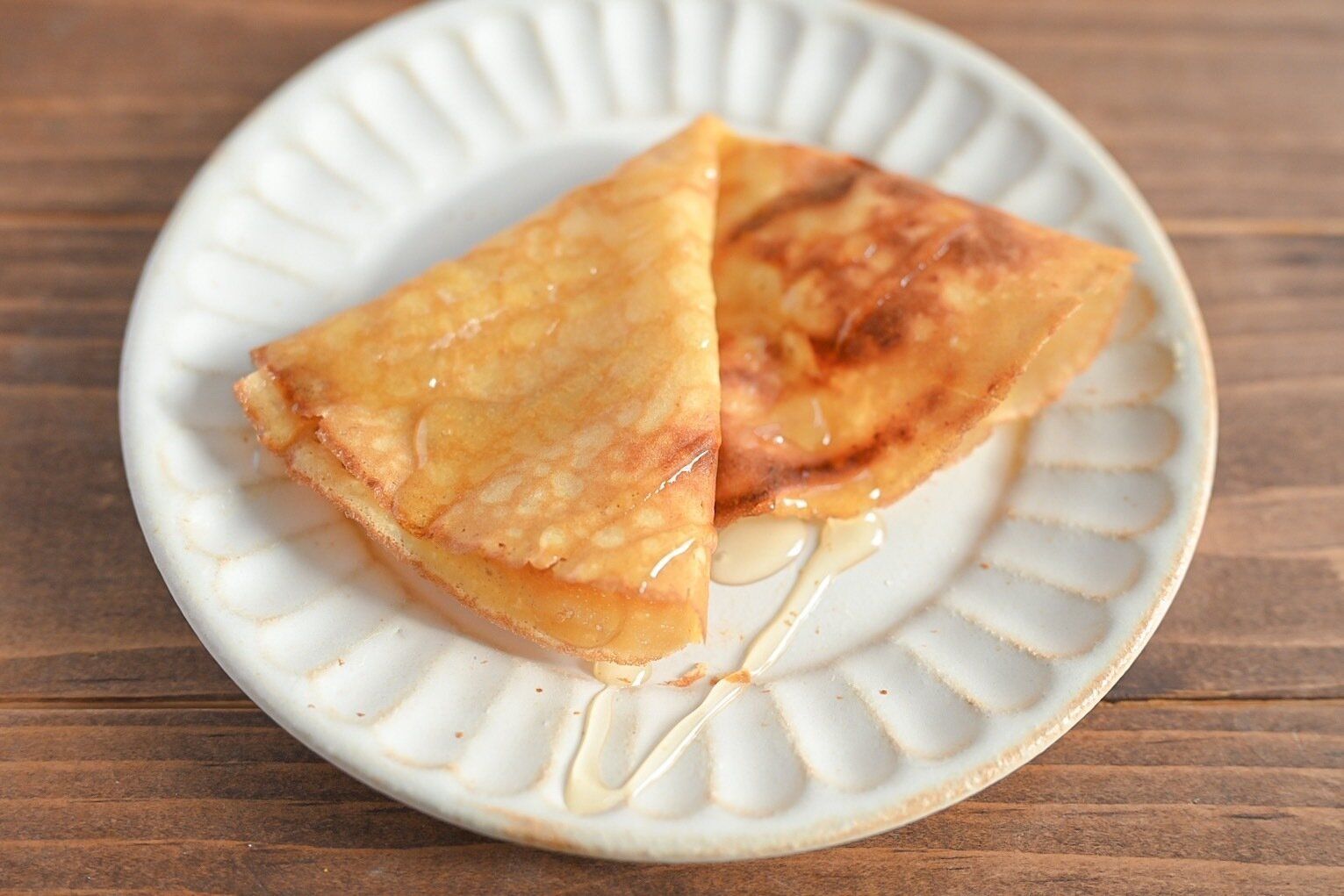 はちみつがけクレープ