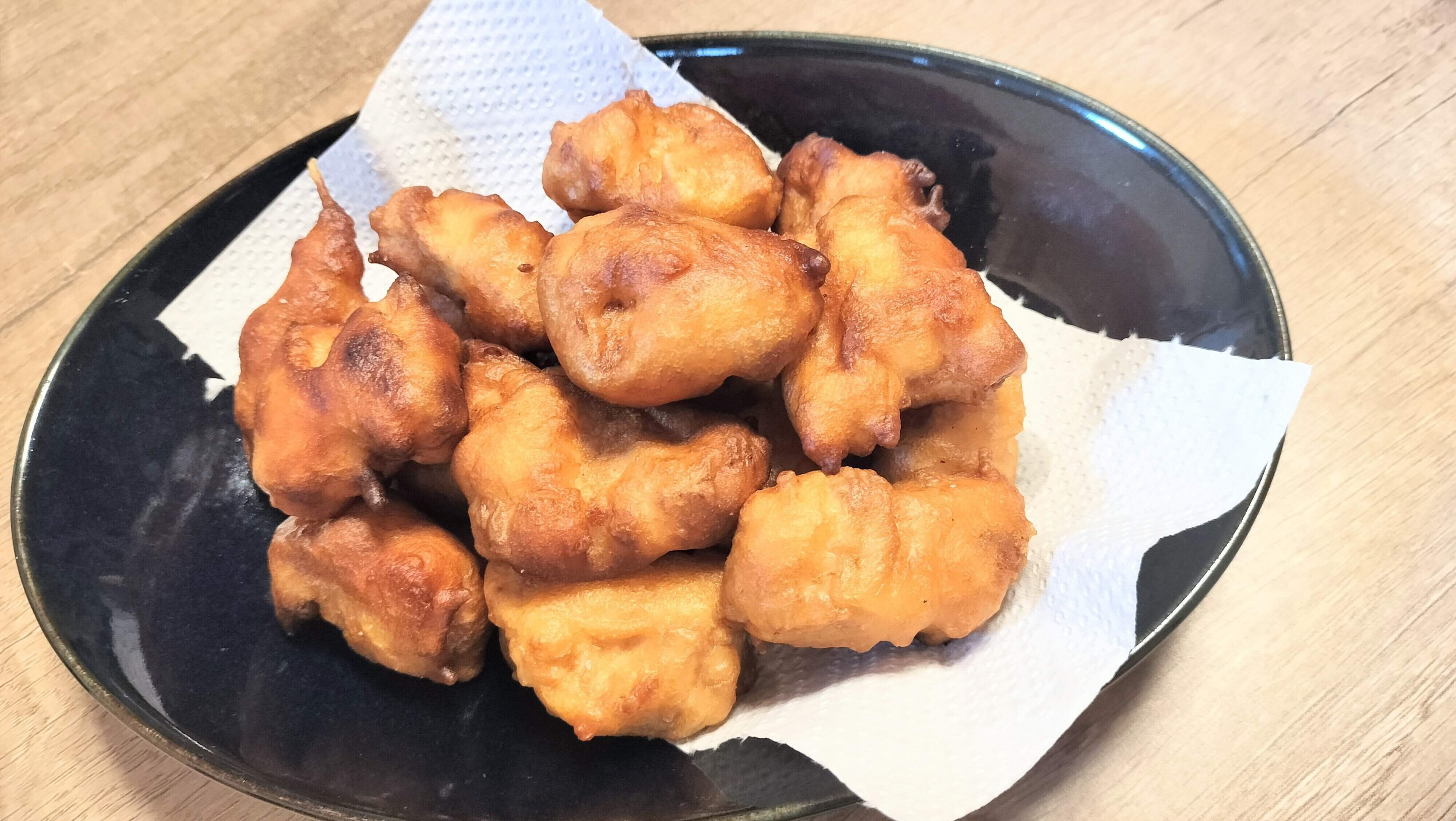 モウカザメの天ぷら