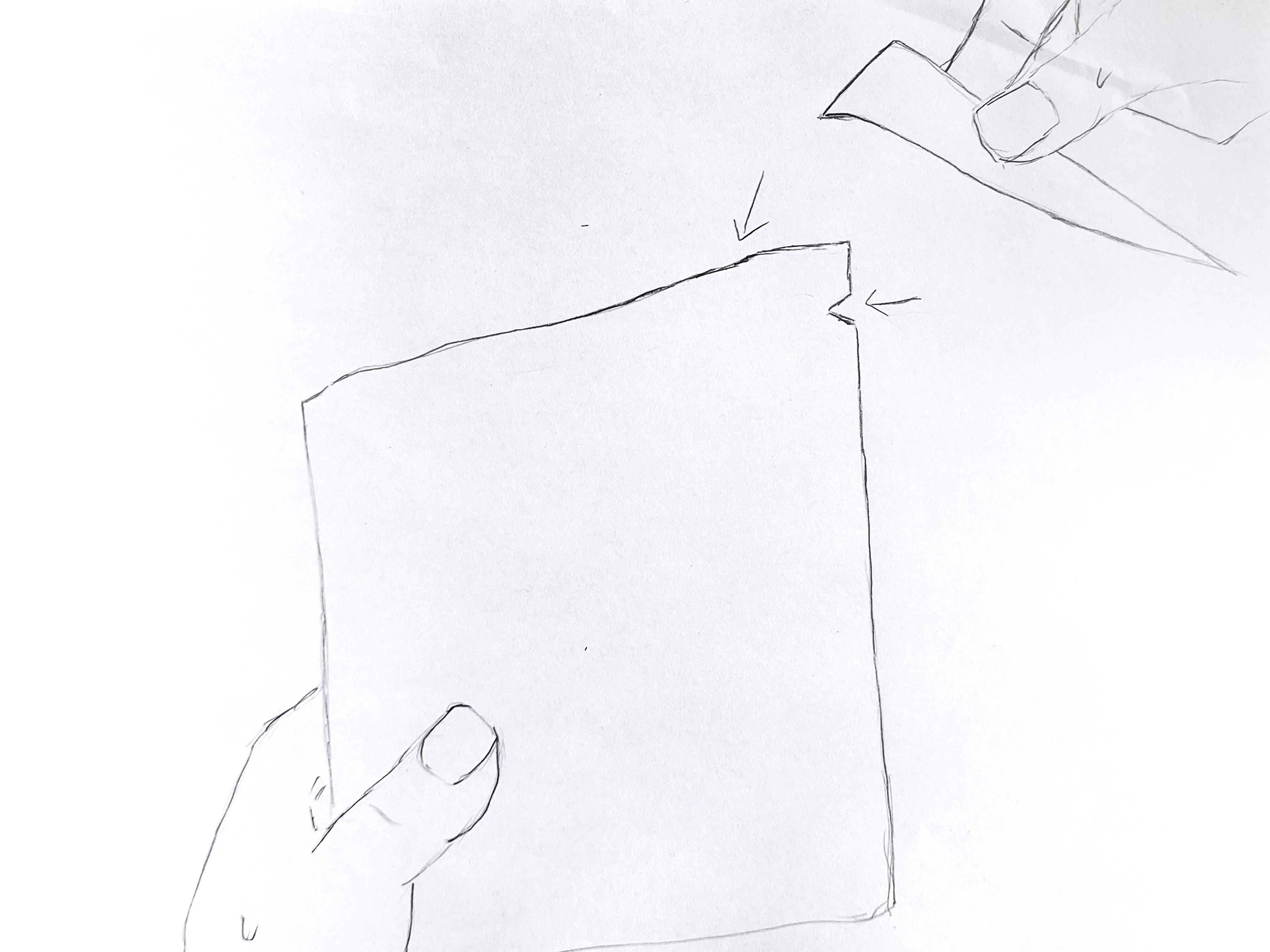 ケース2：斜め上に切れてしまう