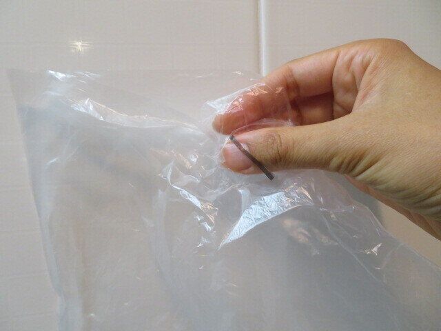 ヘアゴムを使う