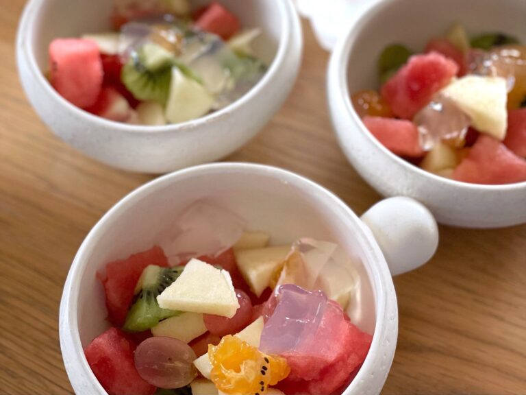 ５歳でも作れる「デザート」は簡単！楽しい！美味しい！の３拍子ぞろい