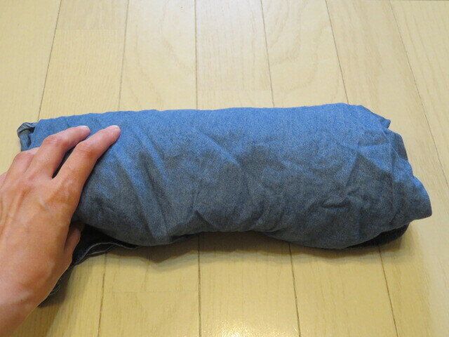 丸めるのが向いている服も