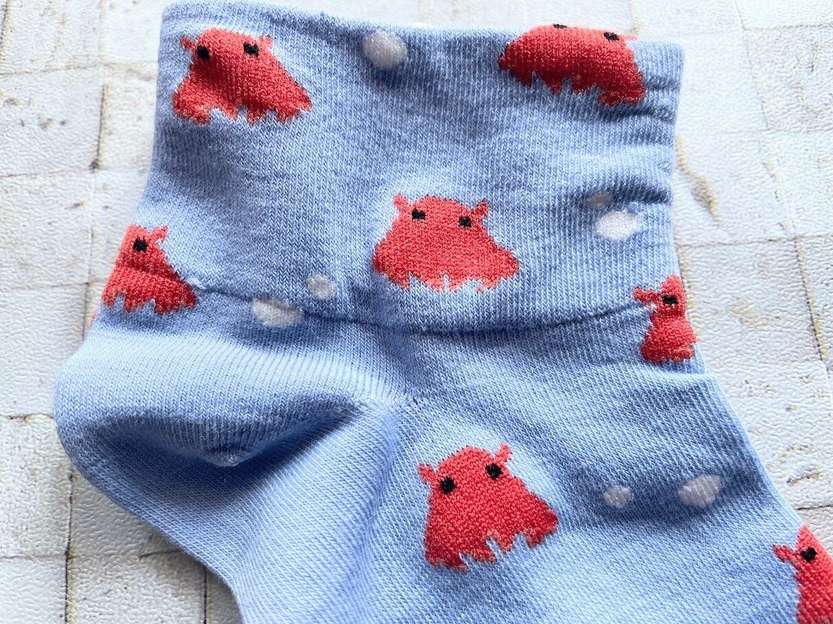 メンダコ柄のアップ