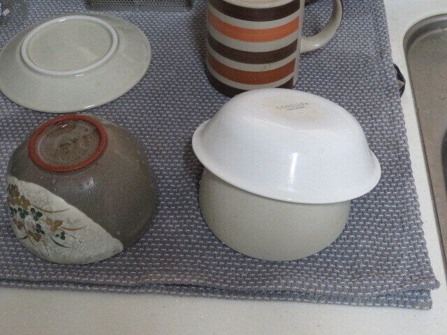 そのへんの皿が使える