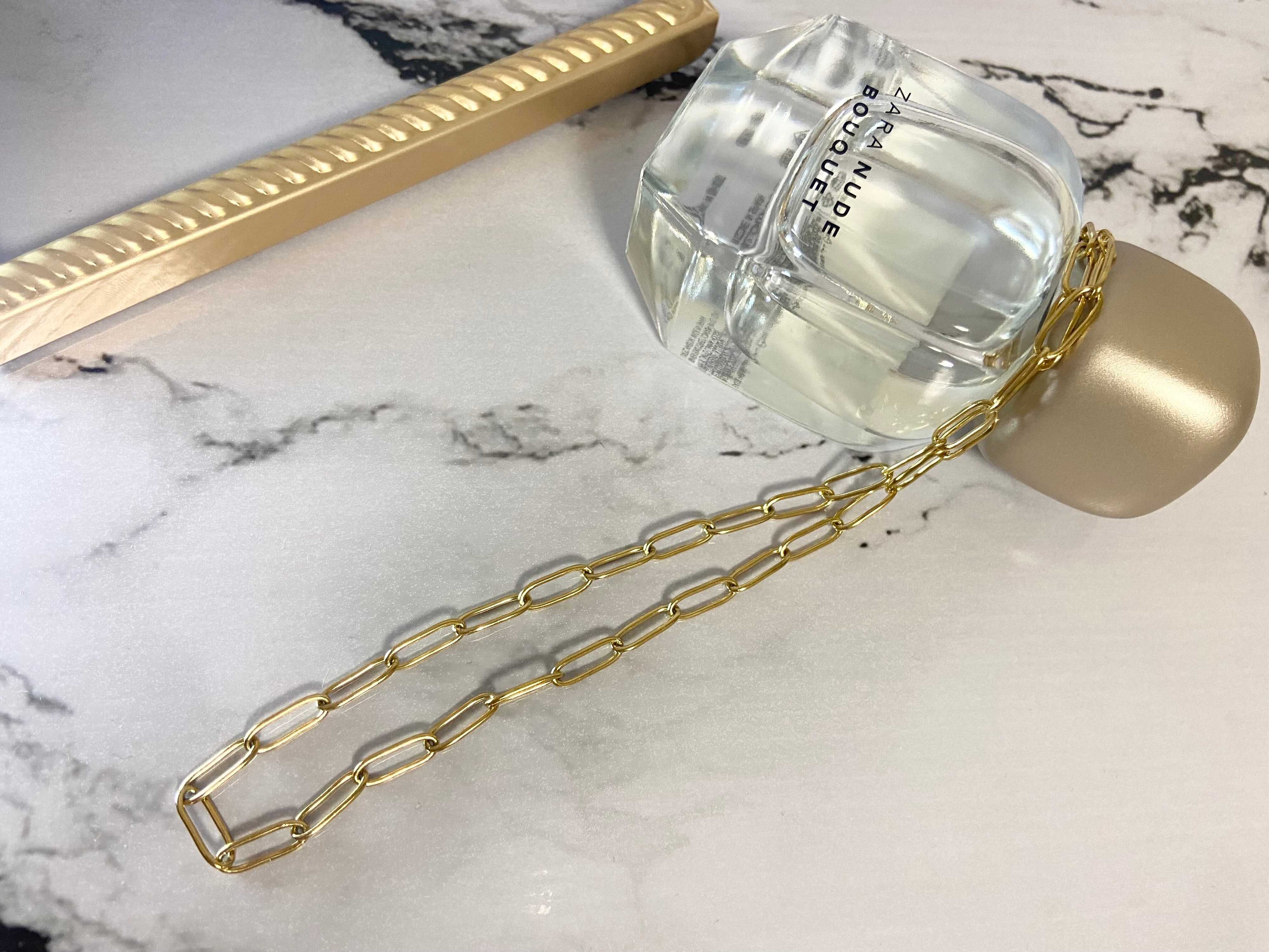 ステンレスケーブルチェーンショートネックレス