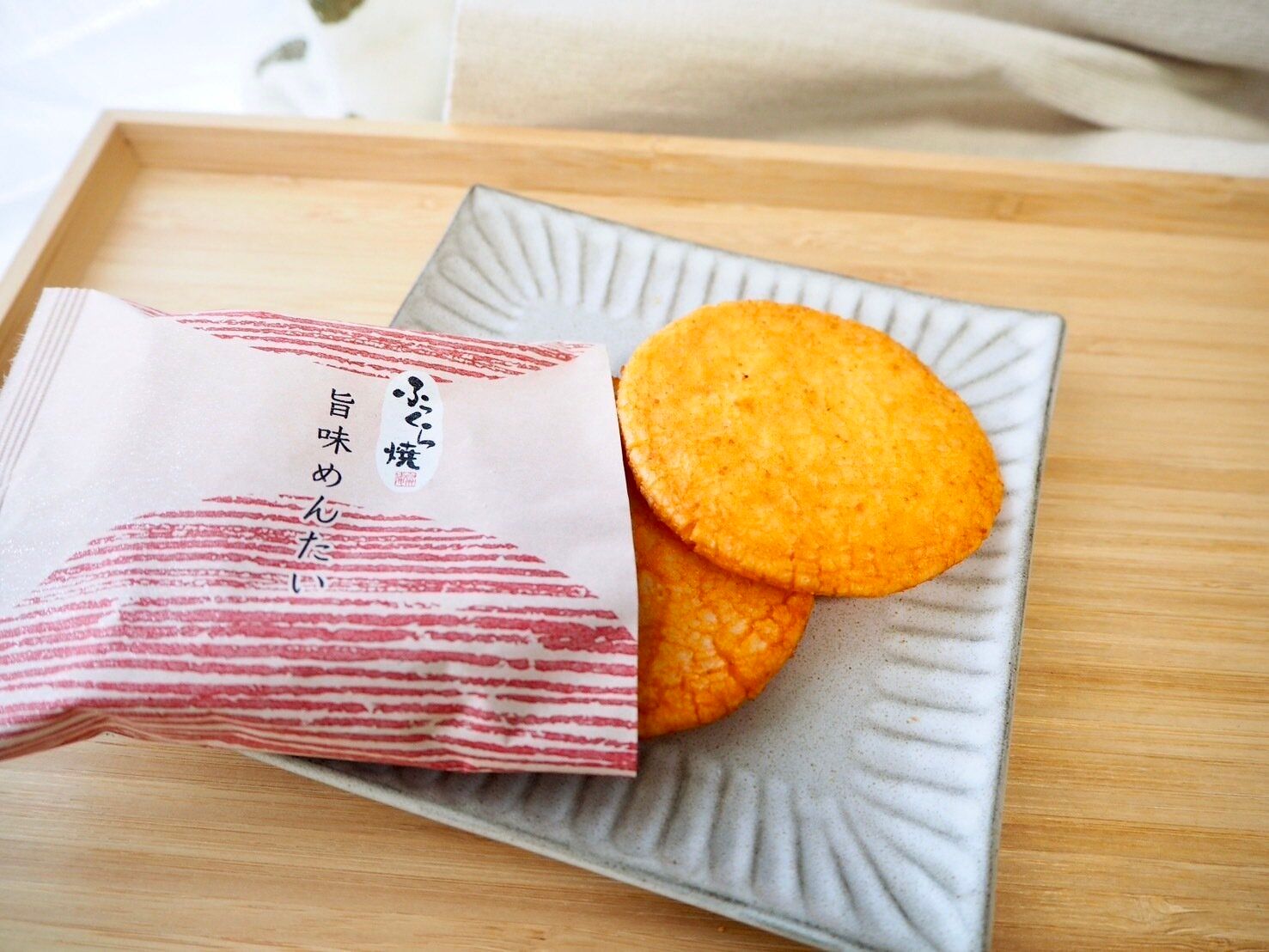 シャトレーゼ「ふっくら焼　旨味めんたい2枚入」商品写真