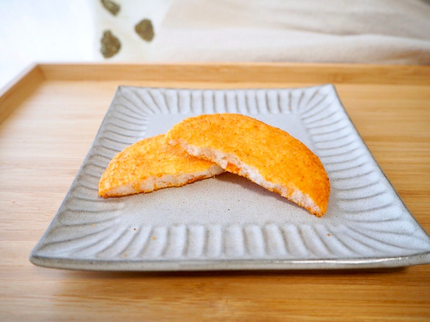 シャトレーゼ「ふっくら焼　旨味めんたい2枚入」商品写真