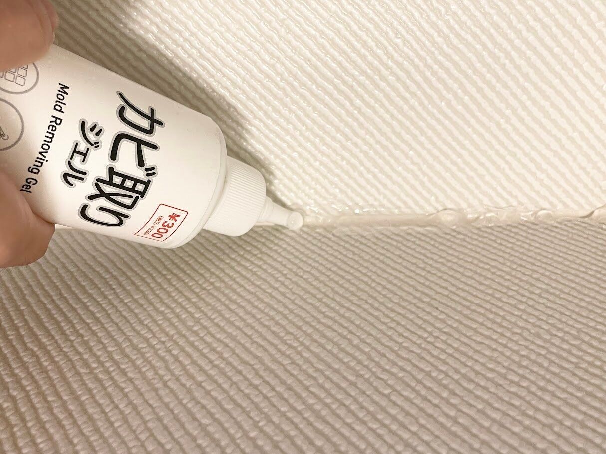 ゴムパッキン部分のカビ取りに便利！