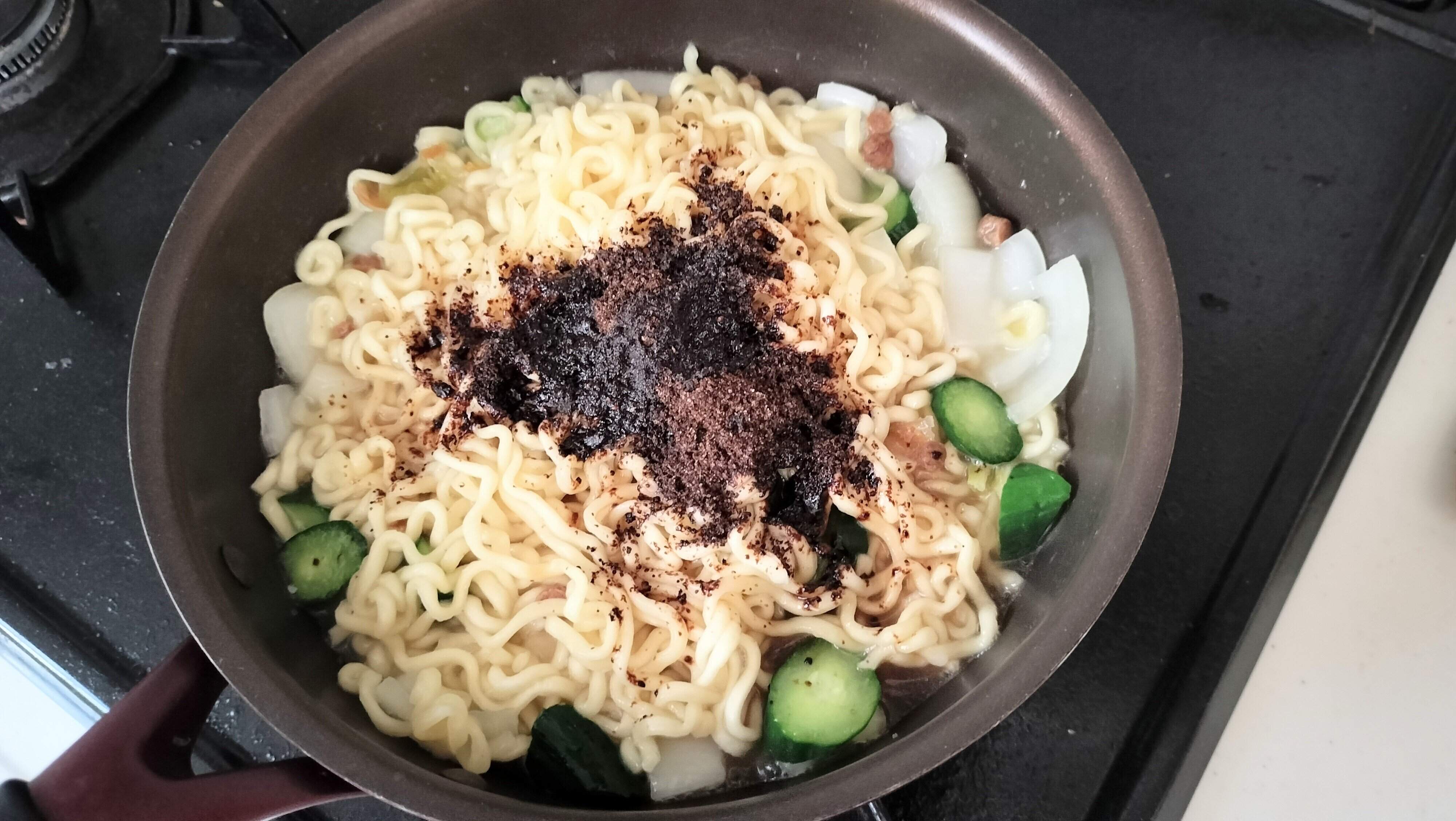 味付けをして完成