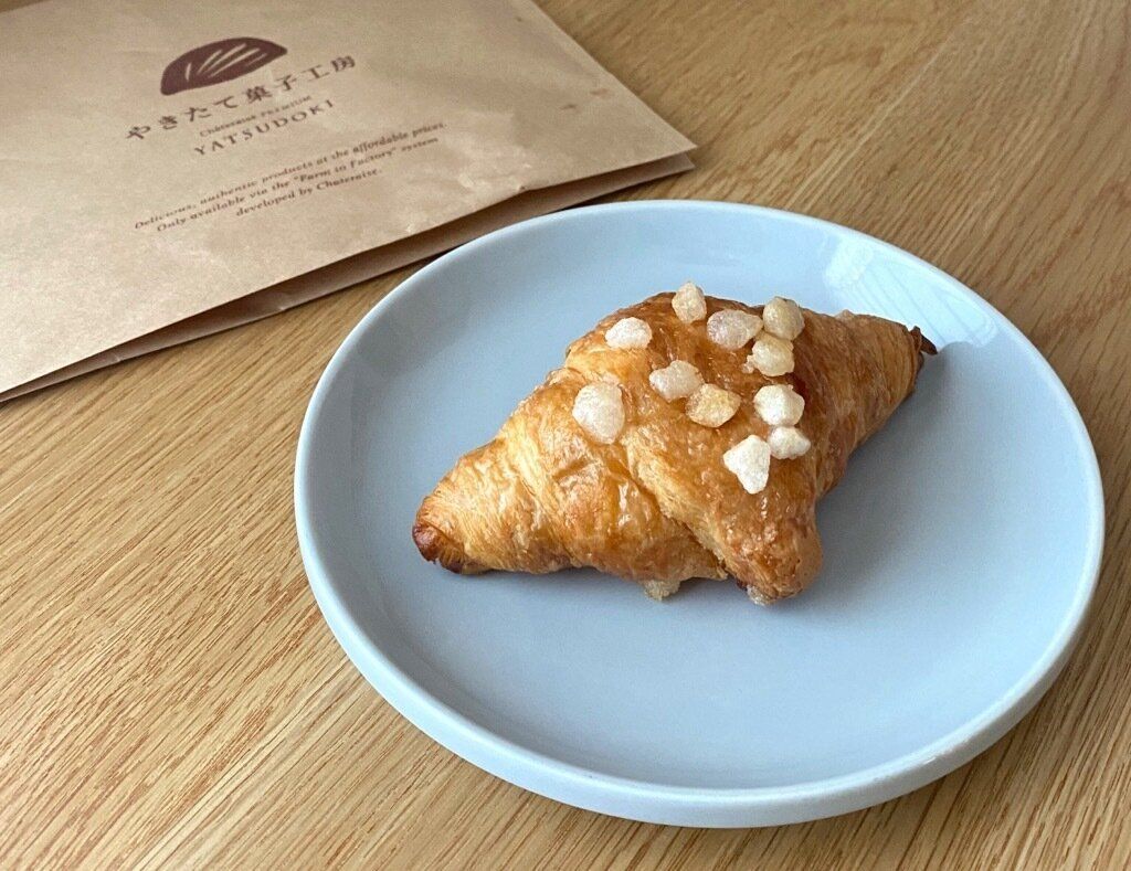 焼き立てシュガークロワッサン