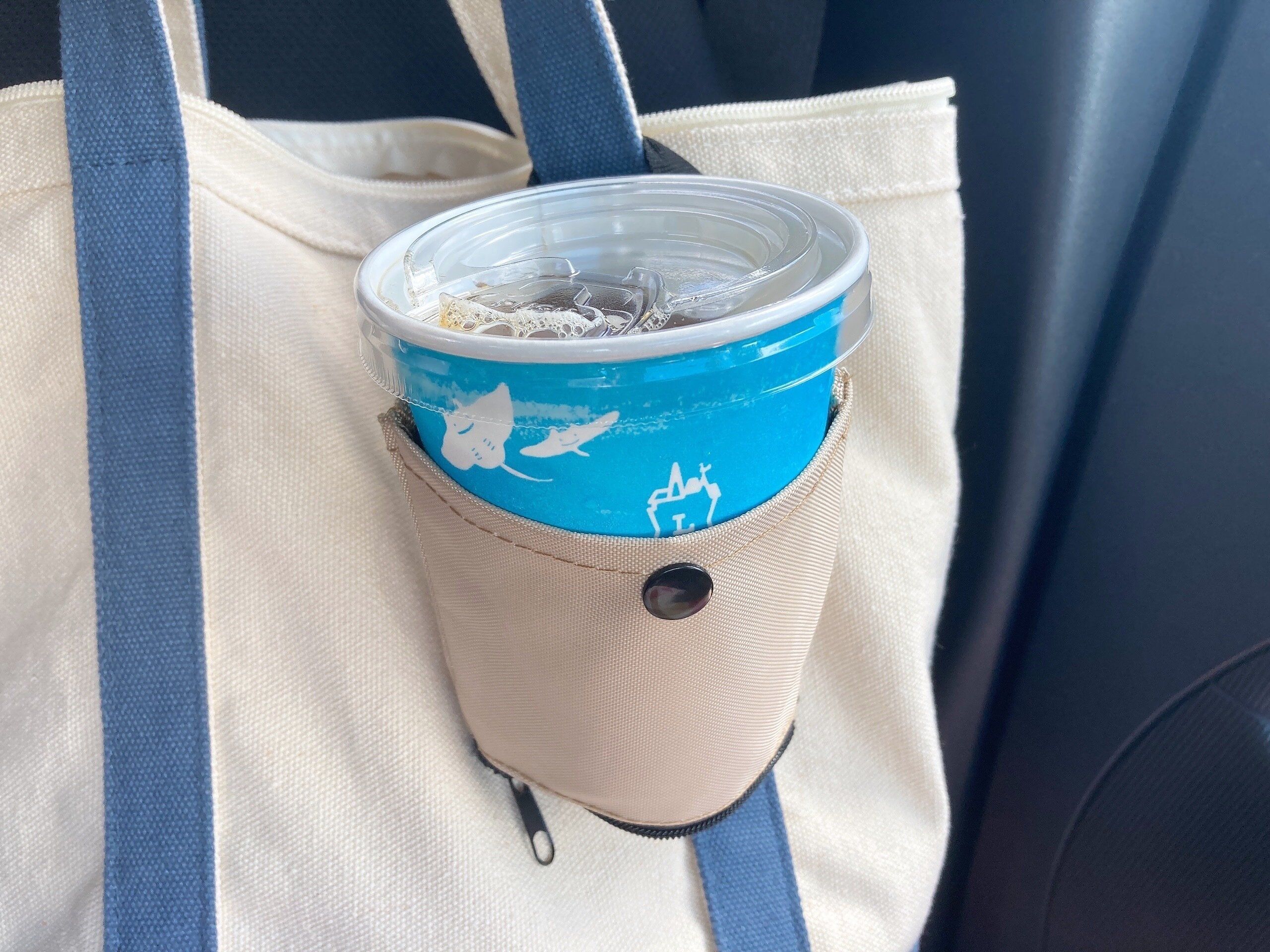 セリア2wayバッグインポーチ