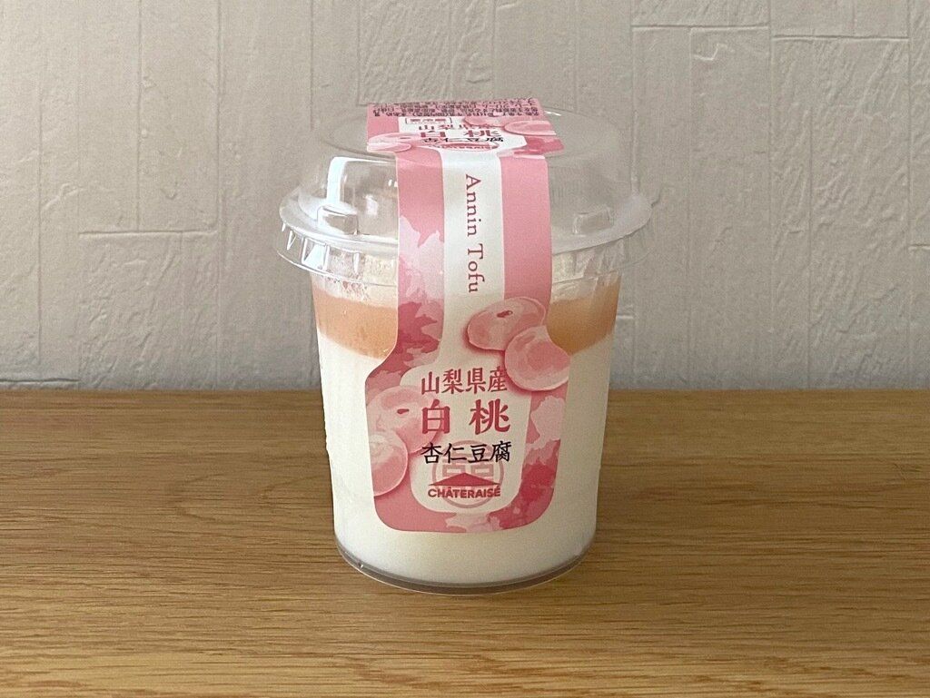 山梨県産白桃杏仁豆腐