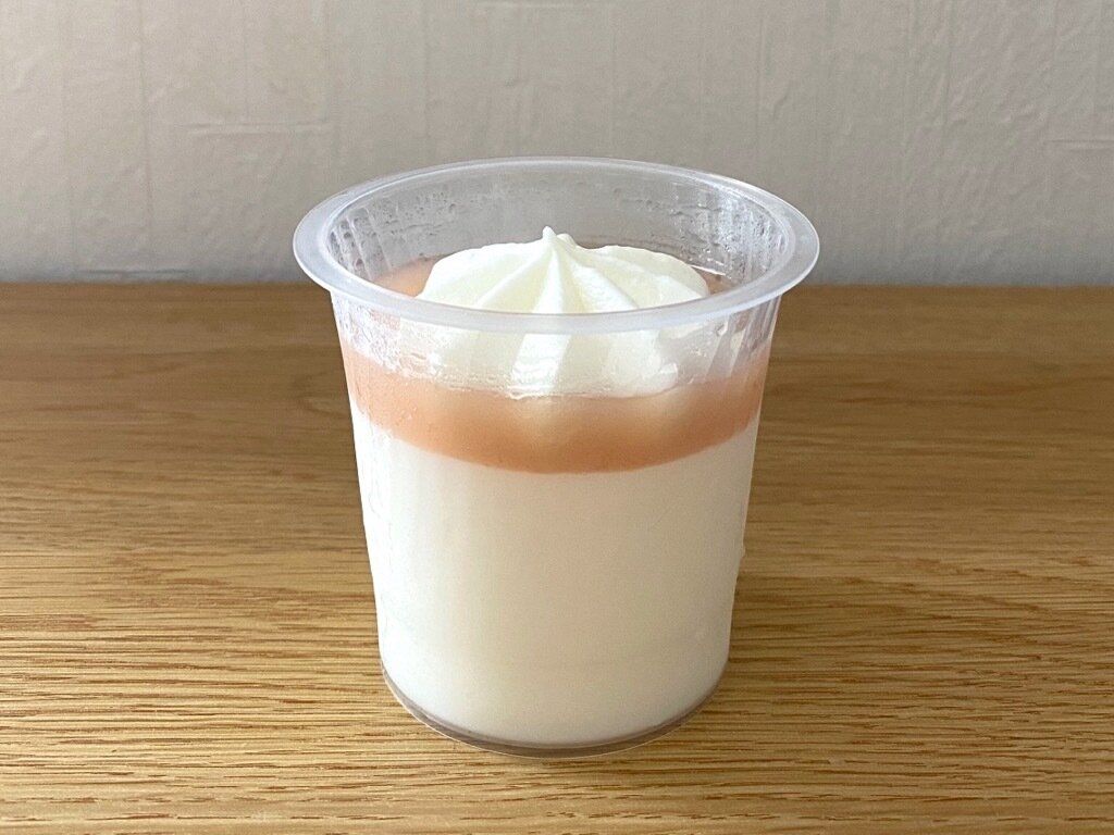 山梨県産白桃杏仁豆腐