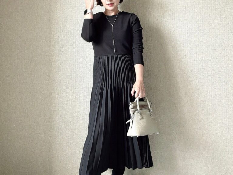 【ユニクロ】カジュアルも綺麗めもOK！着るだけで美シルエットなワンピースは買う一択！
