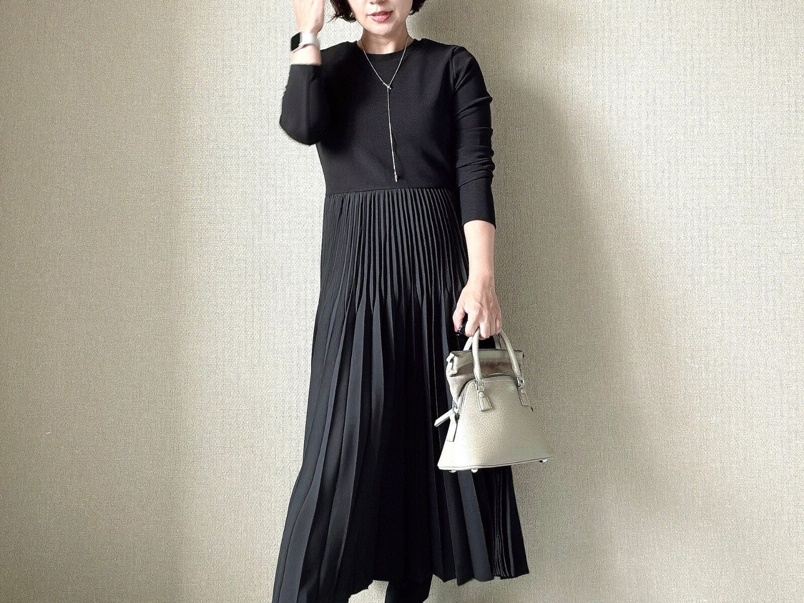 ユニクロ　コンビネーションワンピース