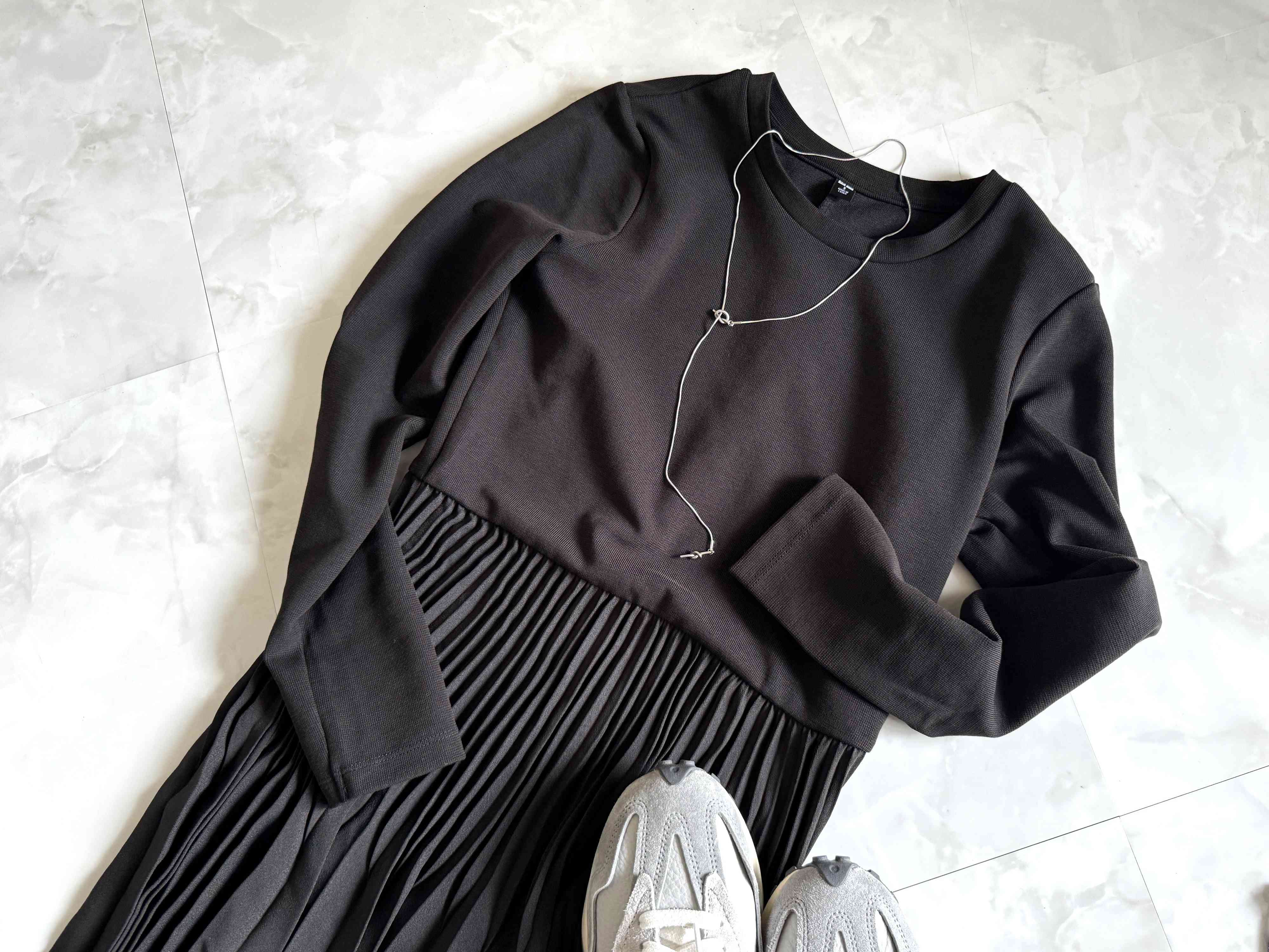 ユニクロ　コンビネーションワンピース