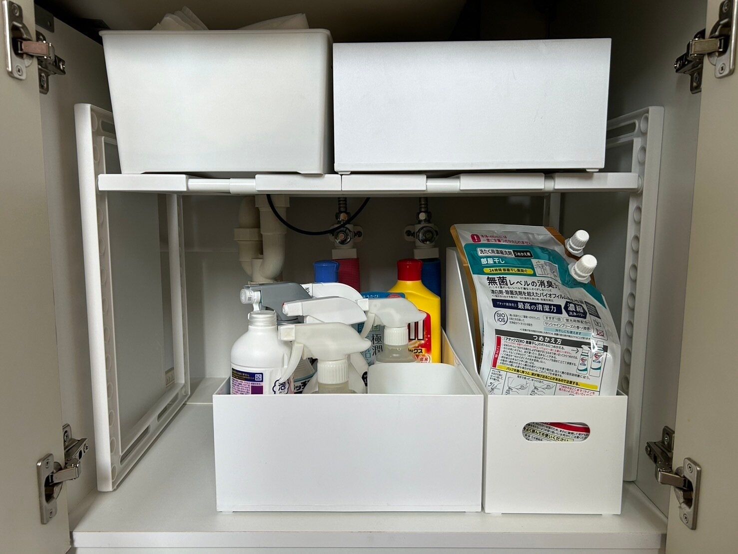 整理収納のプロが自宅の洗面所で実際に使っている優秀収納グッズ