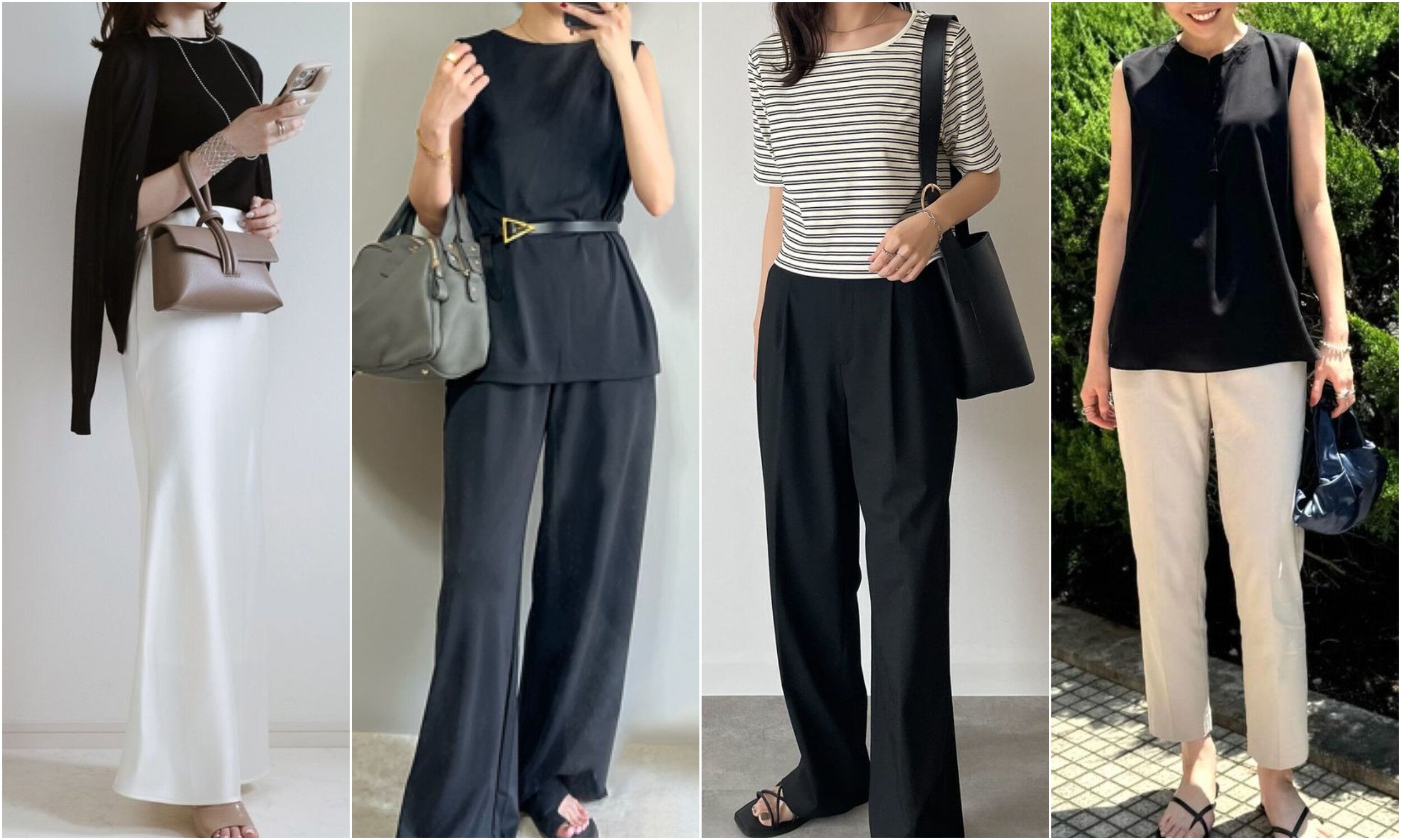 着やせもバッチリ！【ユニクロ】夏こそ頼れる4大黒アイテム