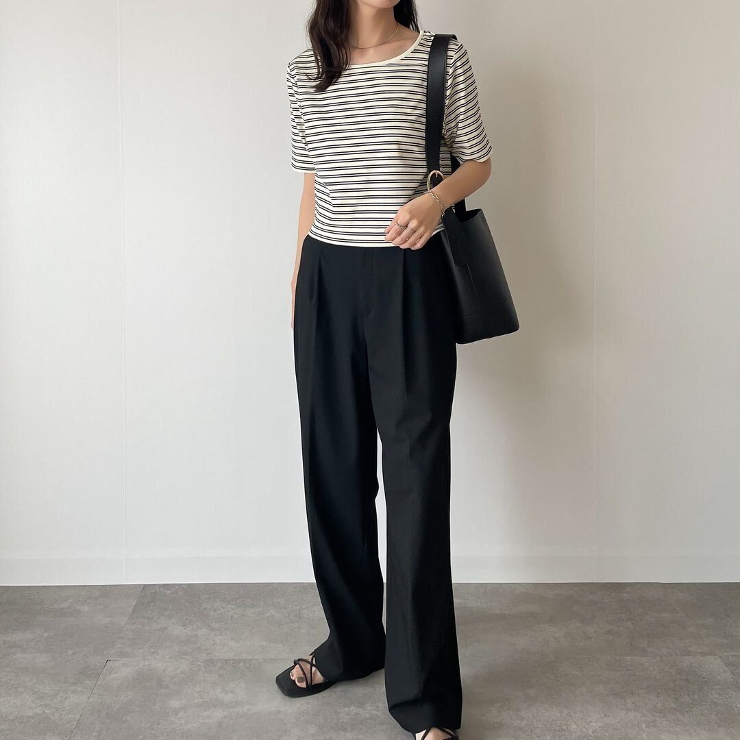 着やせもバッチリ！【ユニクロ】夏こそ頼れる4大黒アイテム