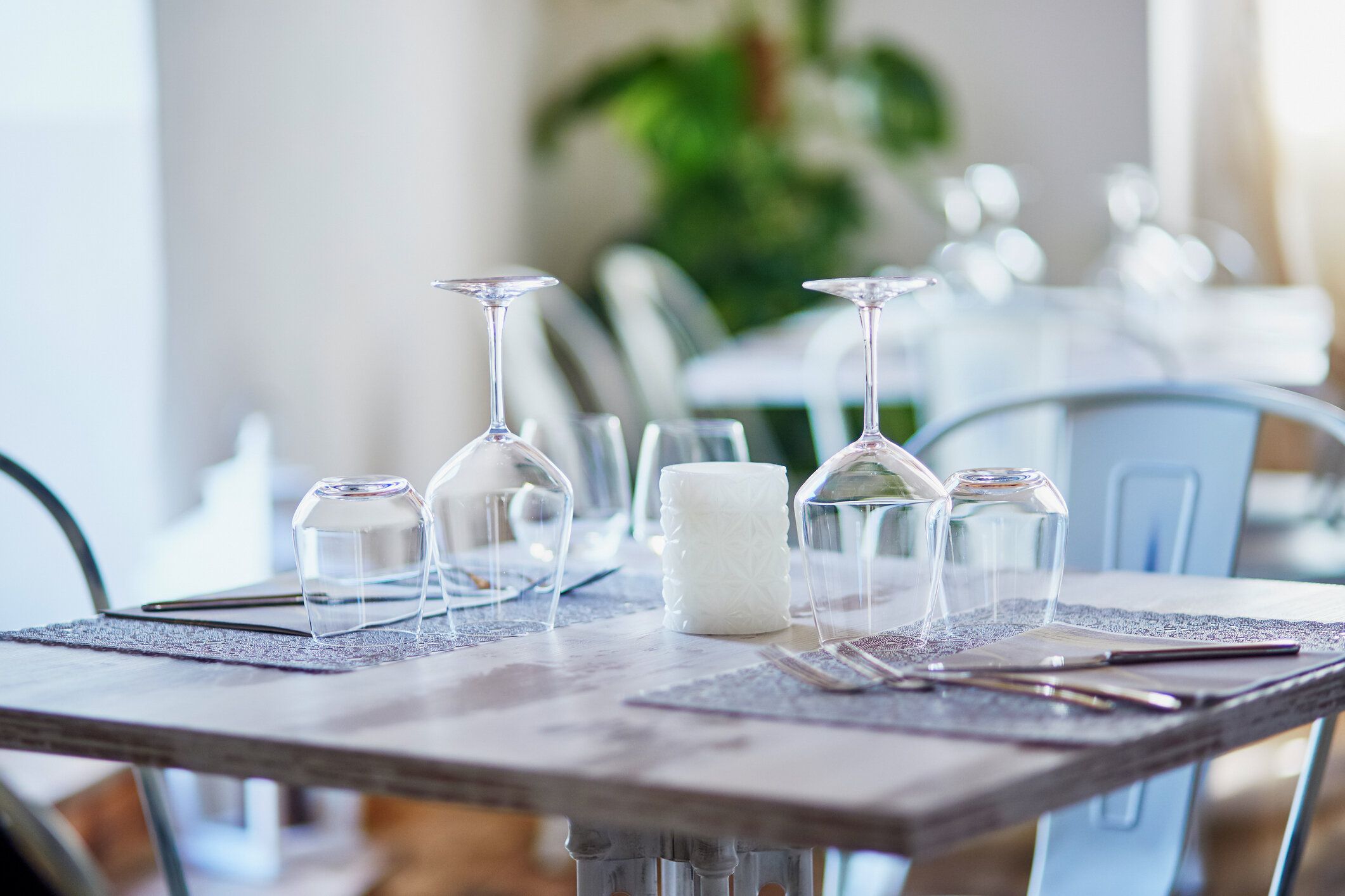 デザイン違いのグラス