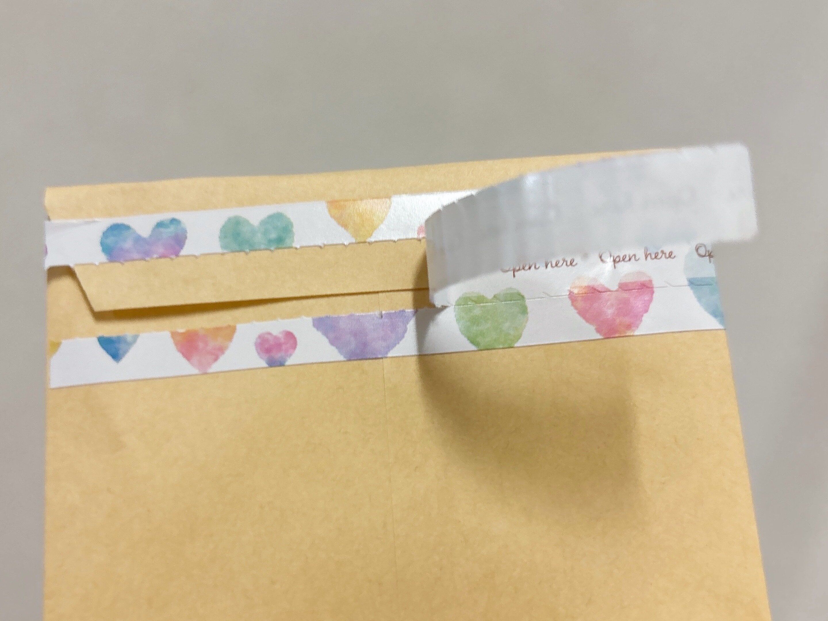 ダイソージッパーシール