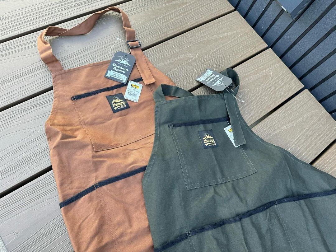 【ワークマン】着脱簡単!たっぷりのポケットがうれしいアウトドアエプロン