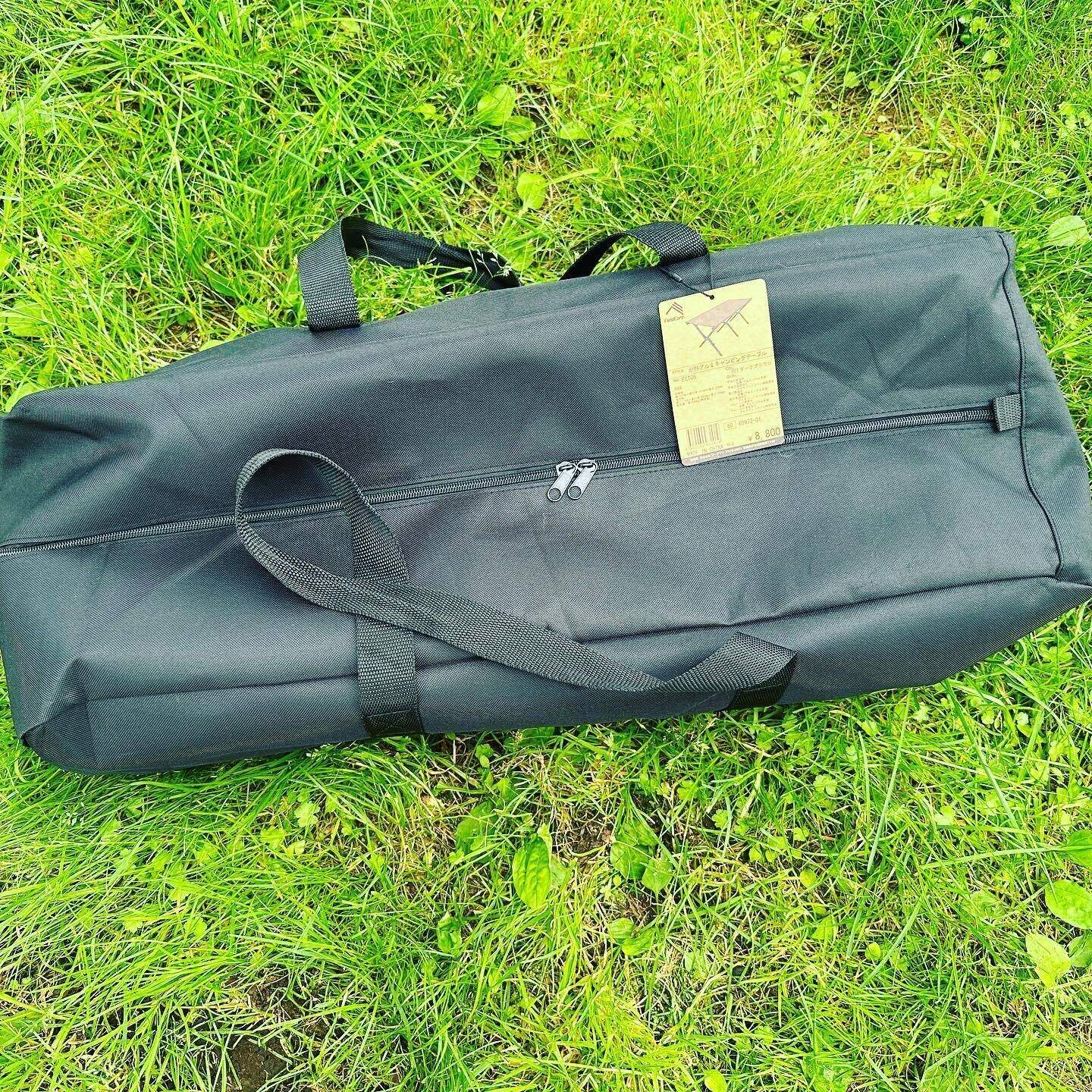 ひとつ持っておくと便利!「耐熱アルミキャンピングテーブル」