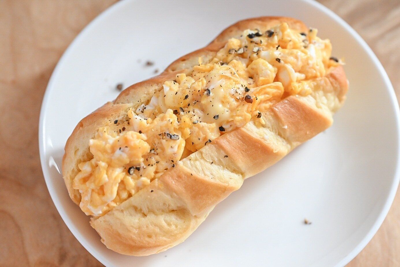 スクランブルエッグサンド