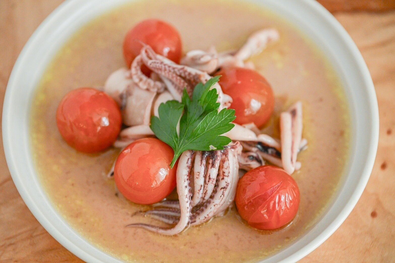 いかとミニトマトのさっと煮