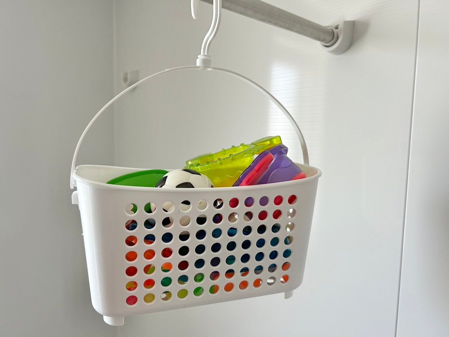 洗濯用品の収納に!お風呂用品の収納に!便利なセリアのピンチバスケット