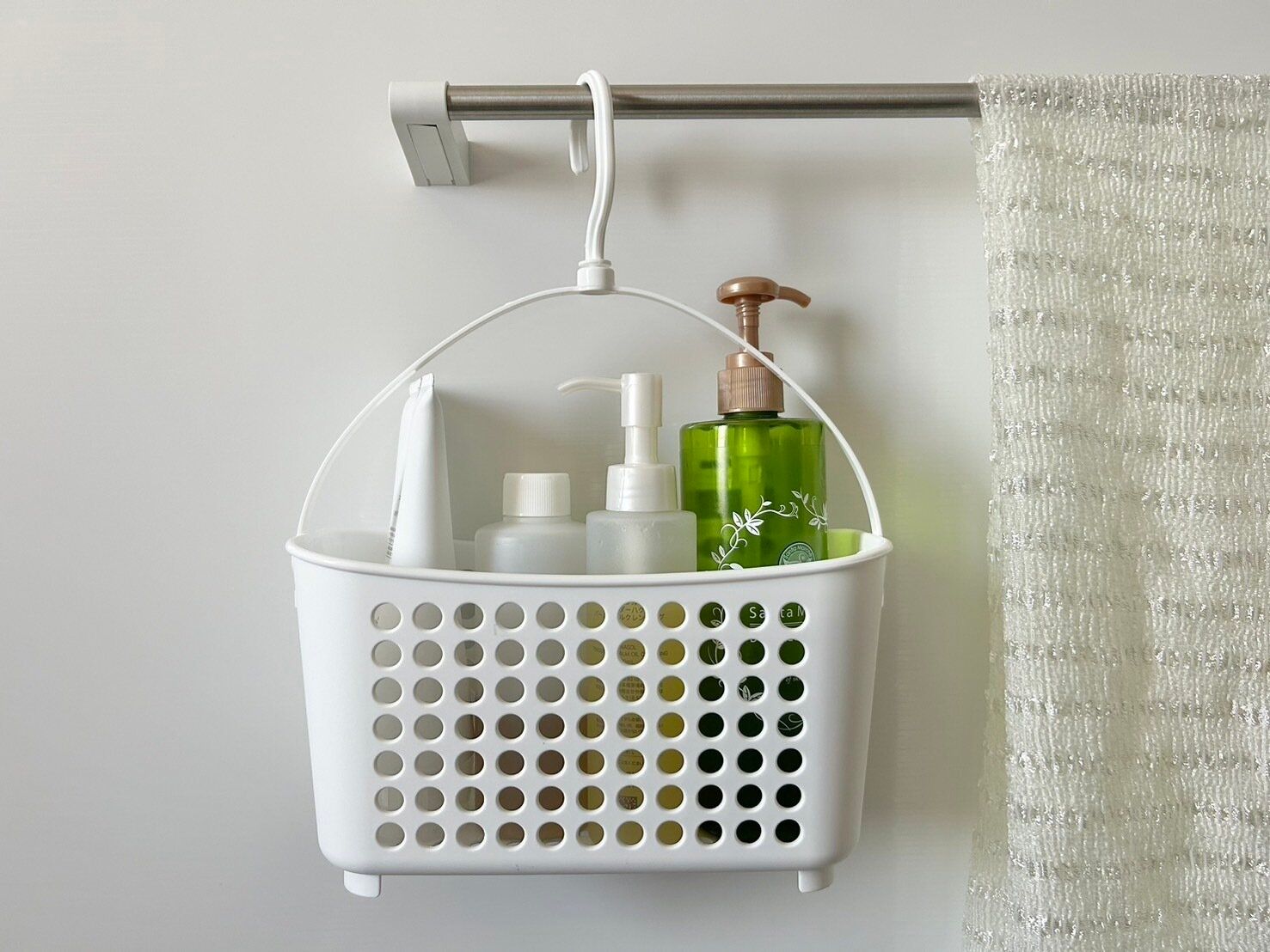 洗濯用品の収納に!お風呂用品の収納に!便利なセリアのピンチバスケット