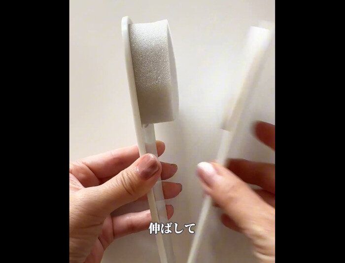 【3COINS】背中の救世主!背中ケアスポンジ