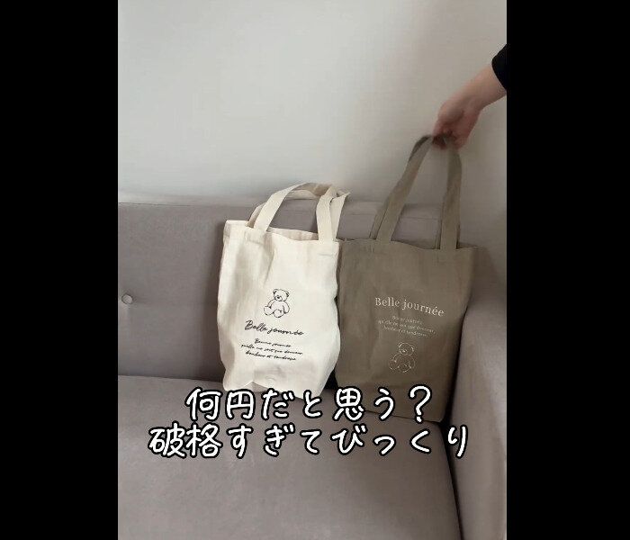 【セリア】破格すぎてびっくり！エコバッグ
