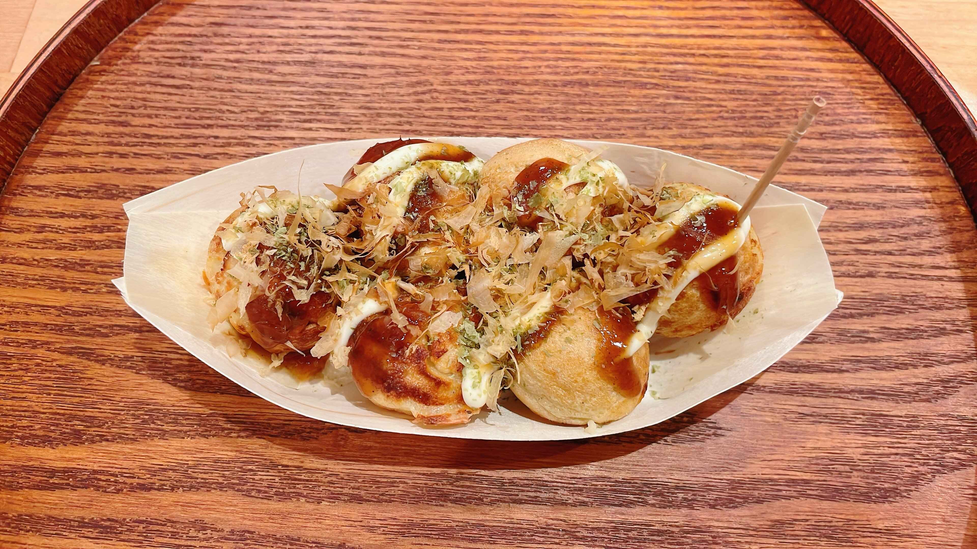 トッピングをして仕上げる