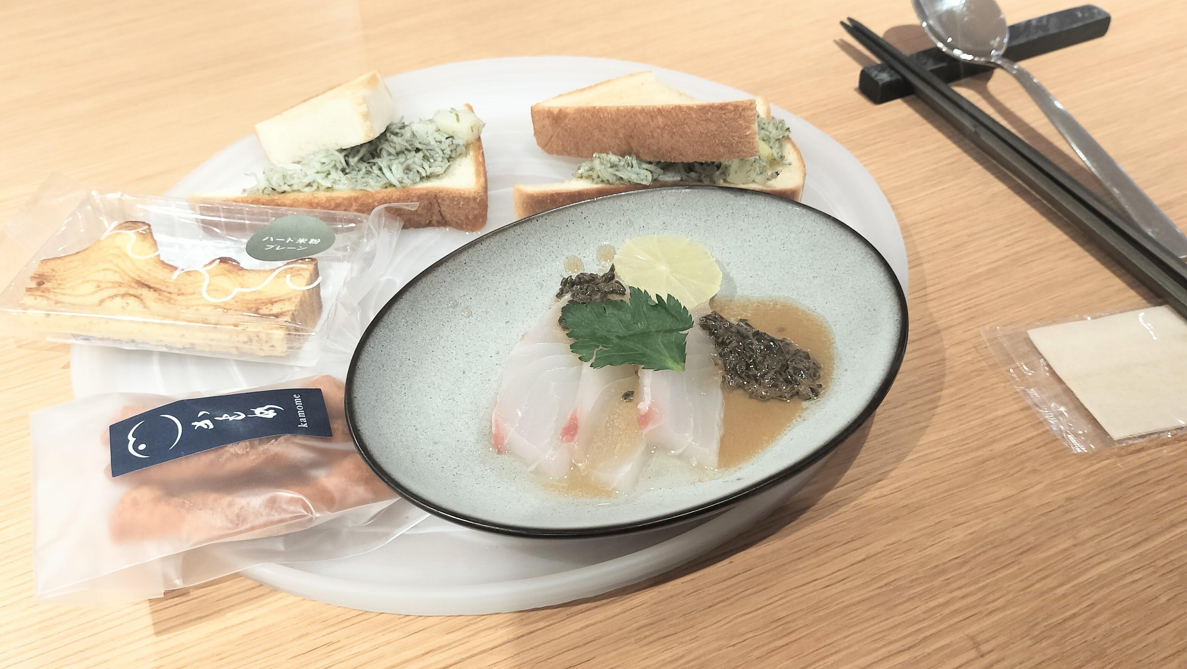 会場でお試しした料理