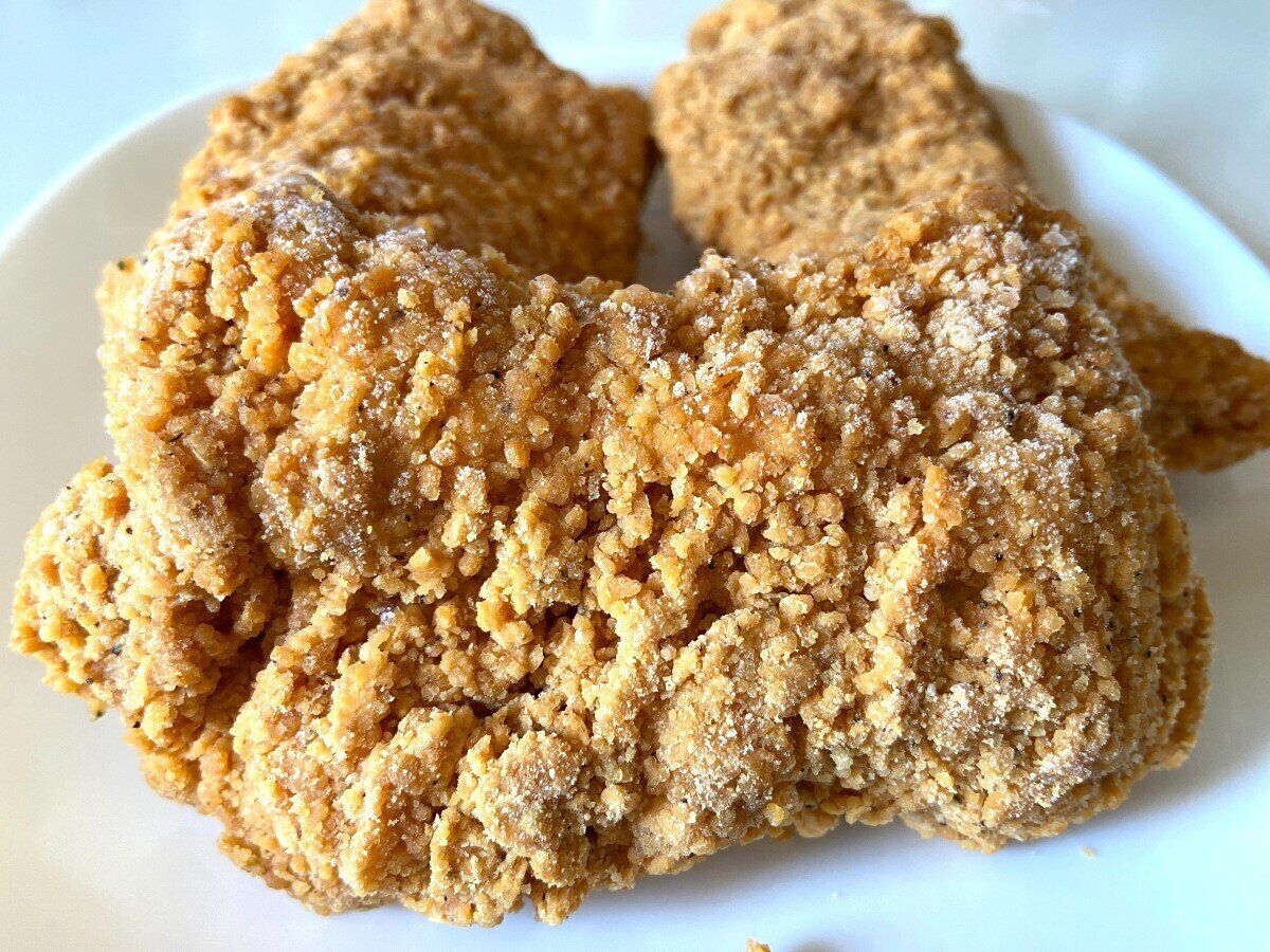 大きなフライドチキン