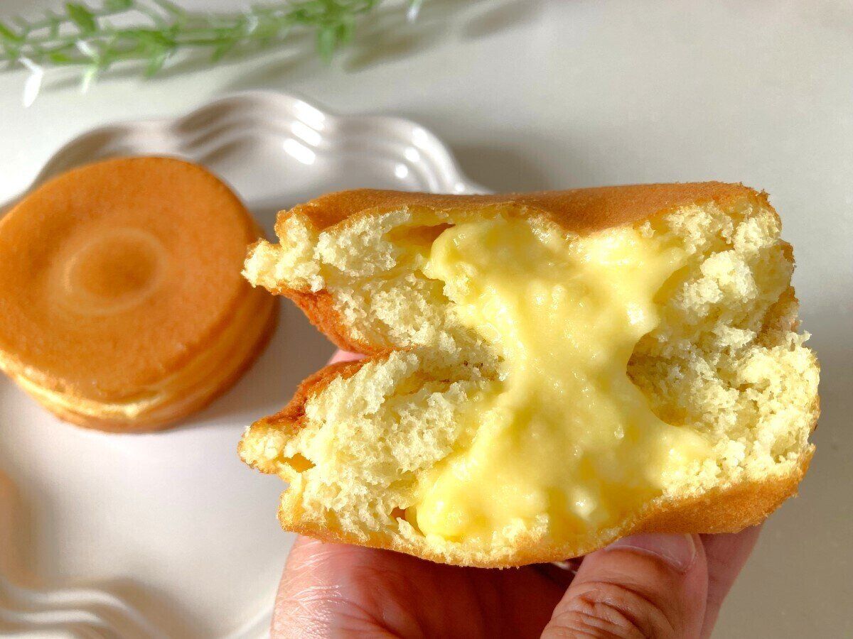 クリームたっぷり