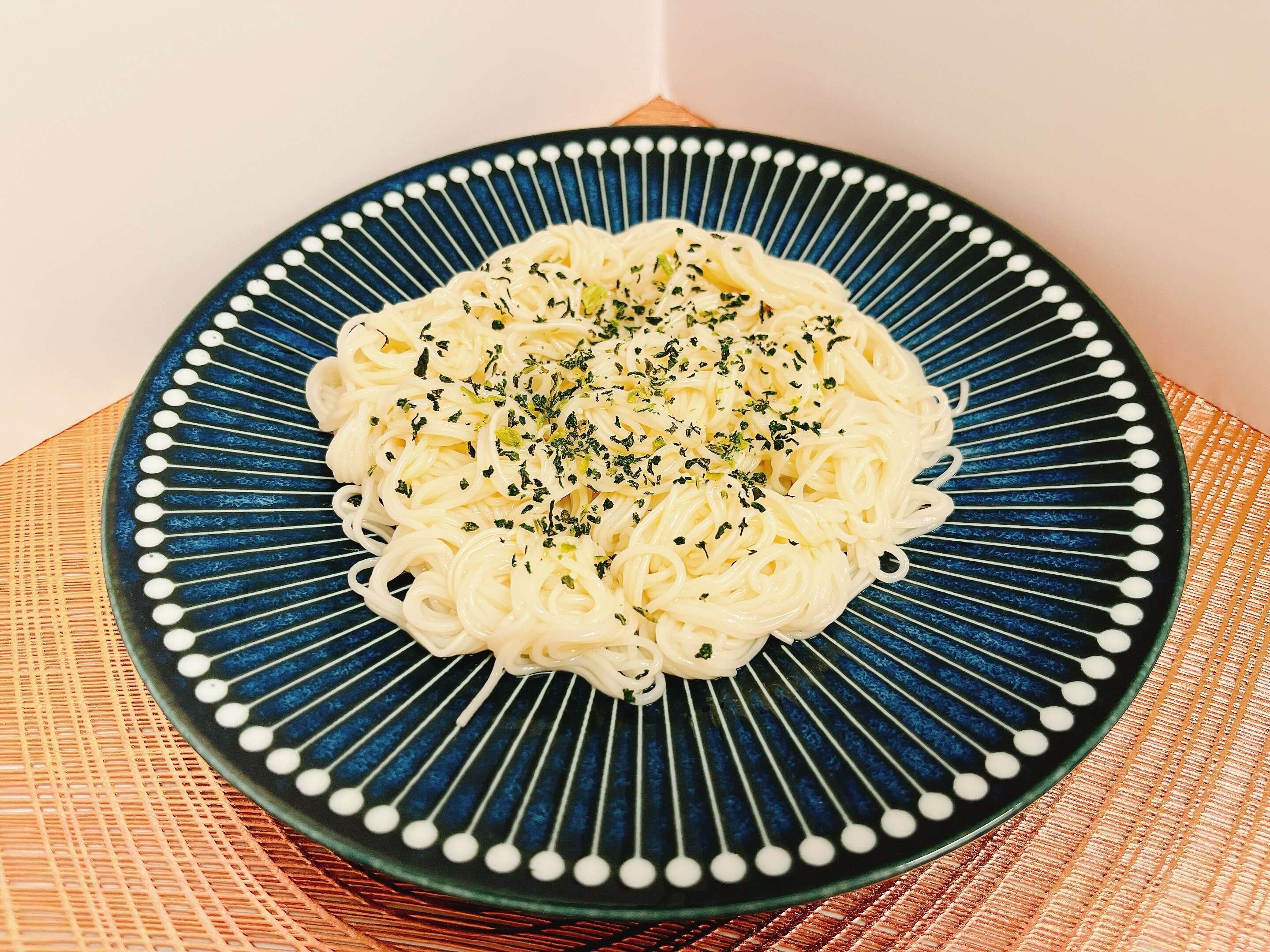 素麺にかけたところ
