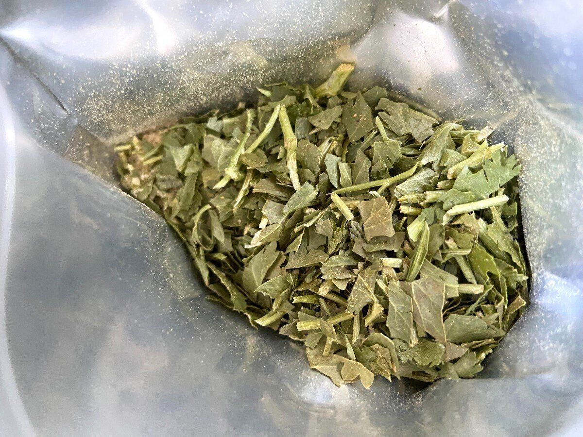 パクチーたっぷり