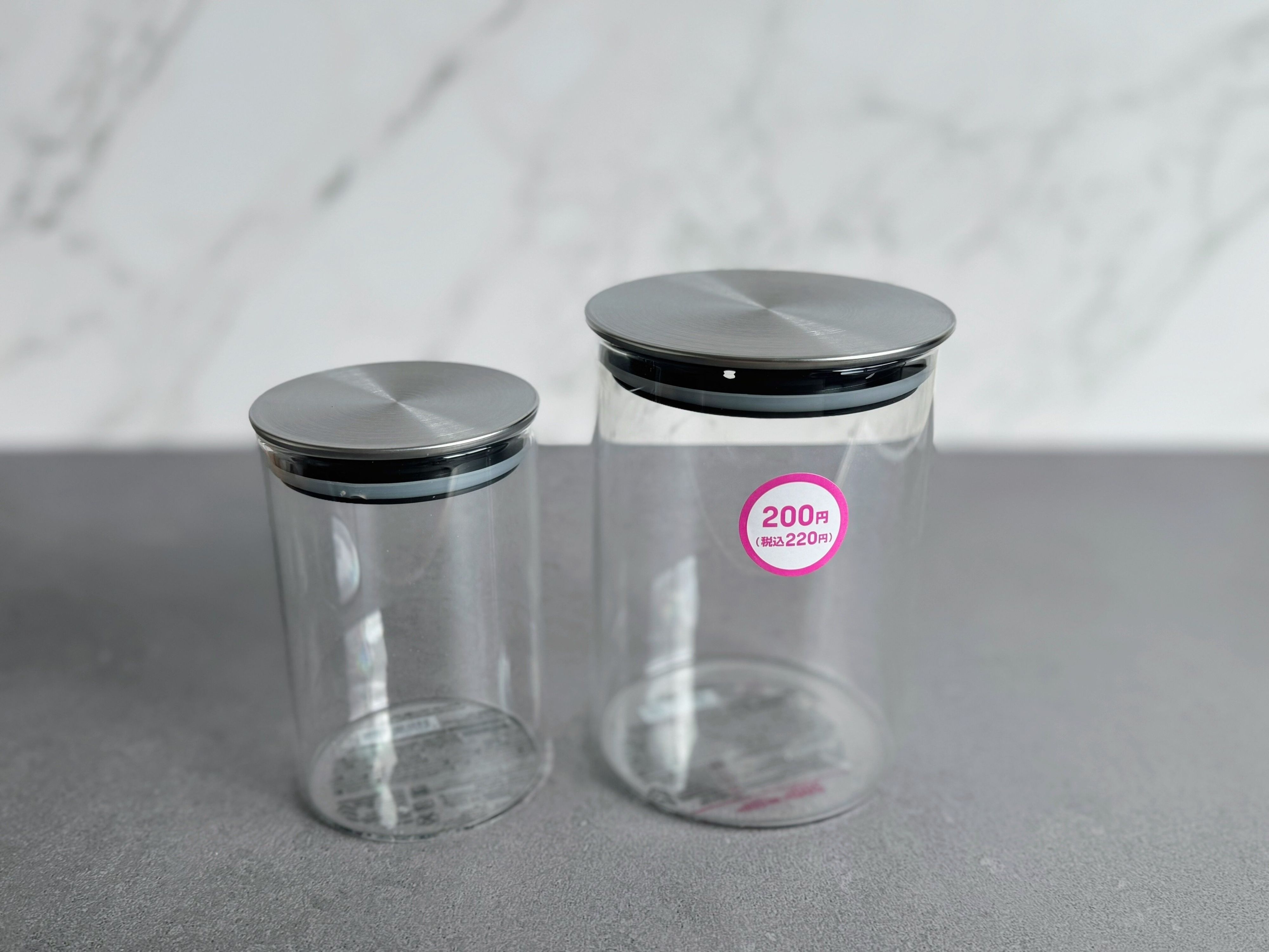 ガラスキャニスター