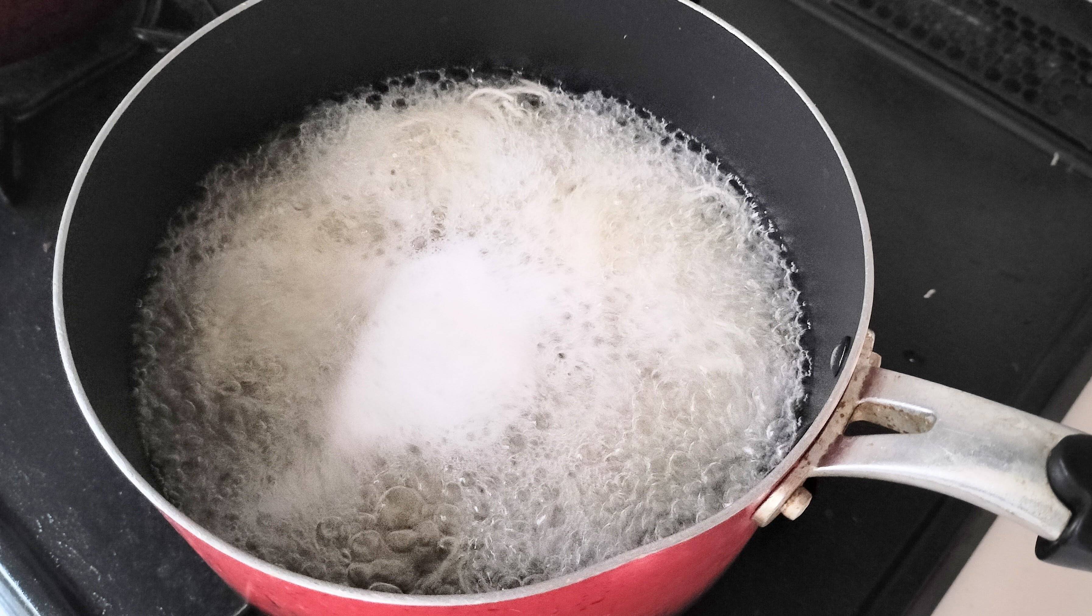 1分半茹でるだけ