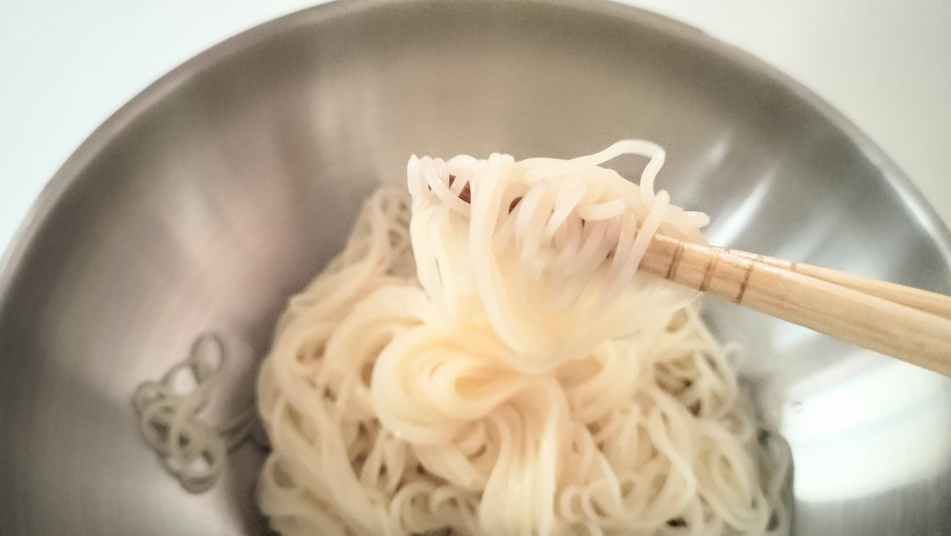 ツルツル感のある素麺
