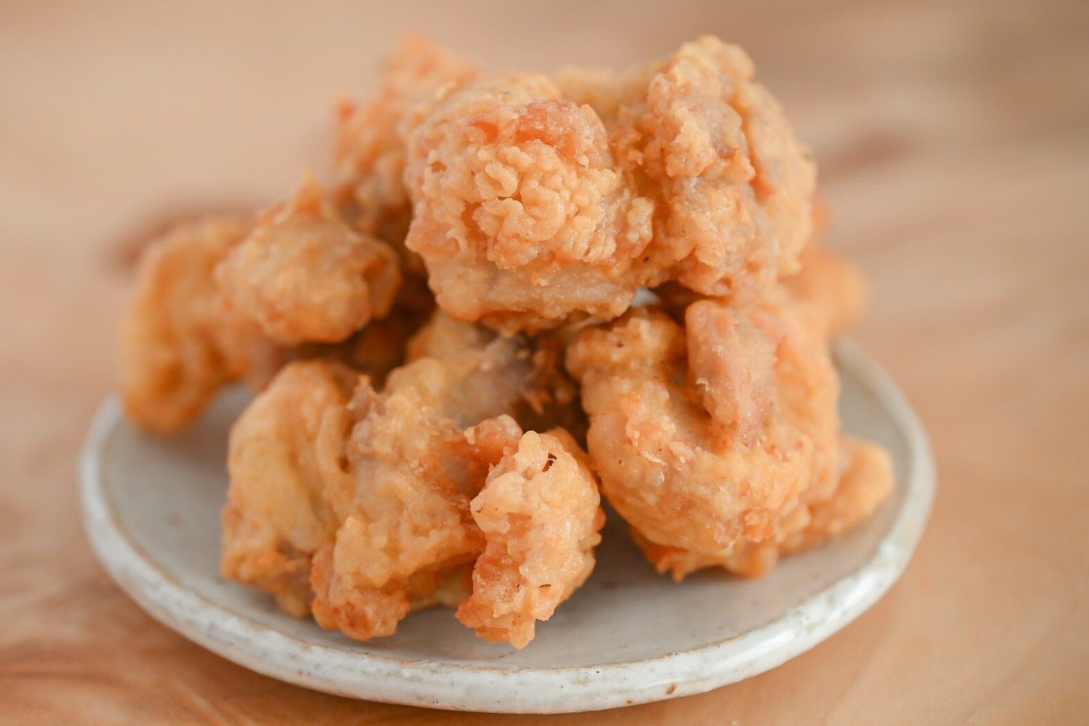 完成した唐揚げ