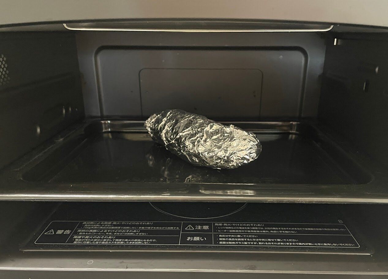 オーブンで焼く