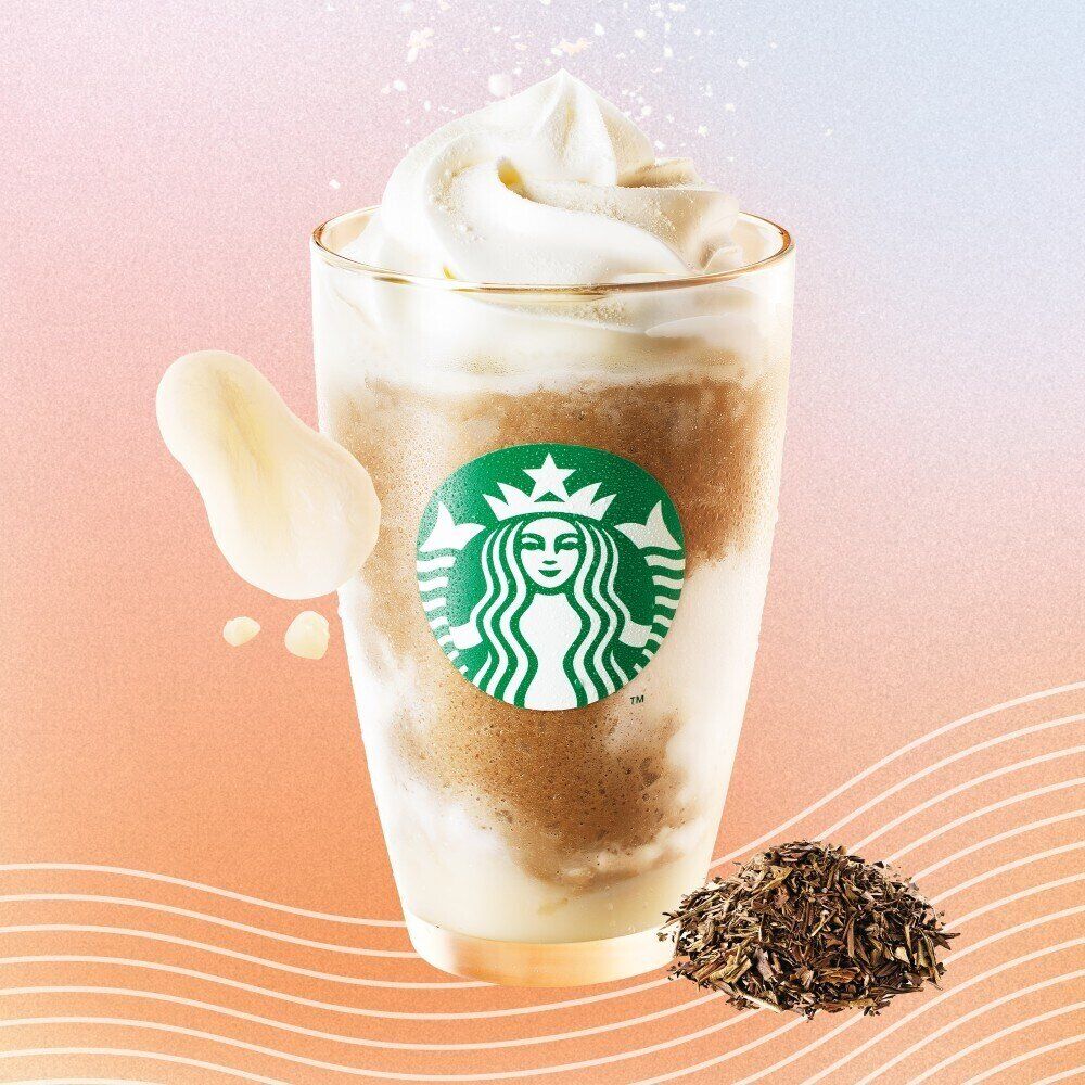 ほうじ茶もちっとミルクフラペチーノ